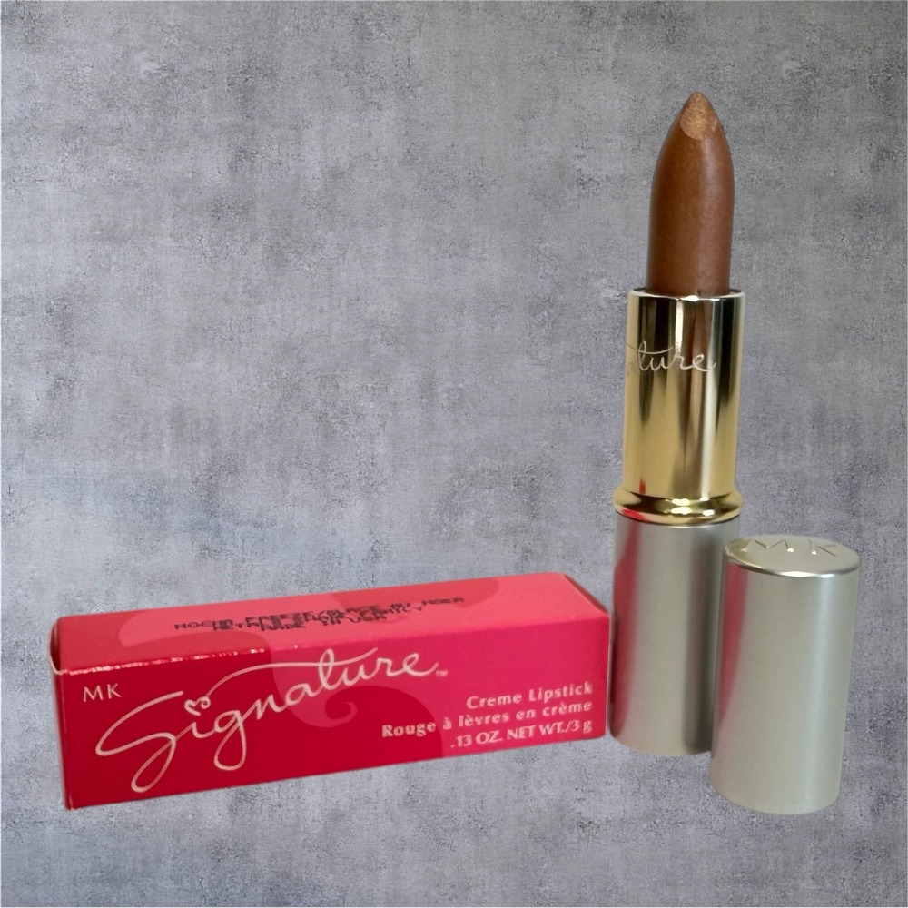 Mary Kay MK Signature Creme Lipstick Mocha Freeze 0182/018200 Metals 0.13oz New